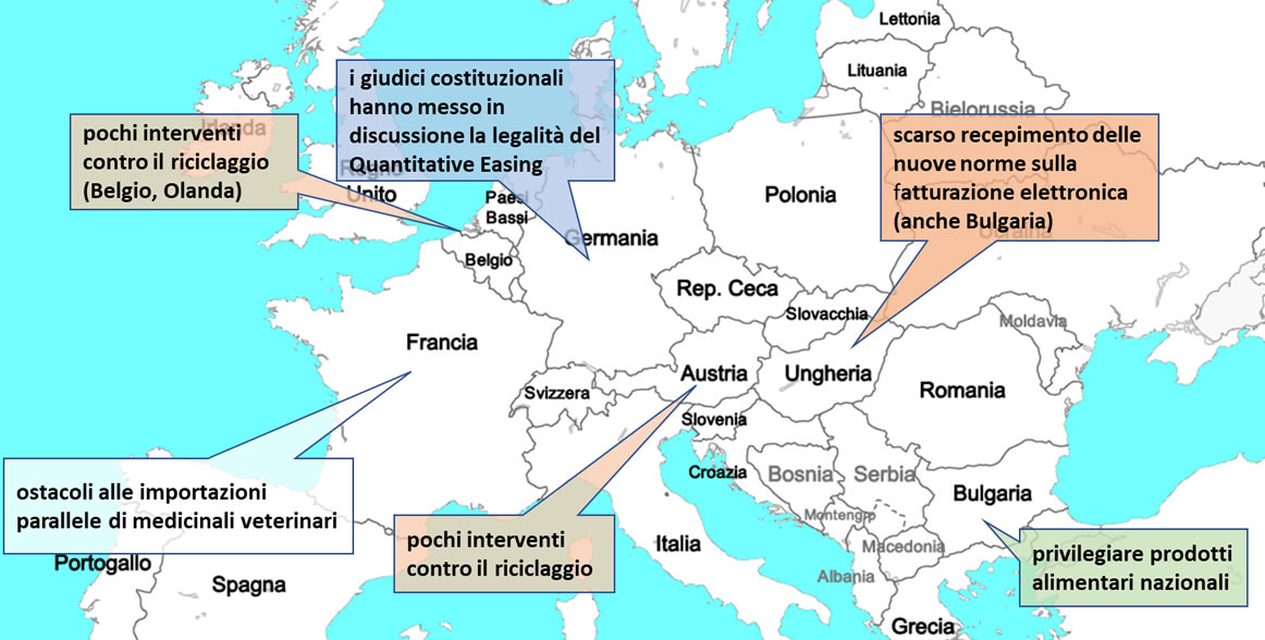 Italia infrazioni UE
