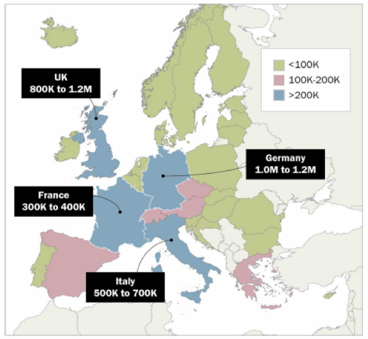 La migrazione irregolare in Europa